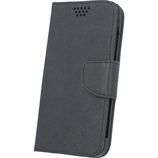 (Universal 5.5'' - 5.7'') OEM Book  Cover Fancy Diary Black