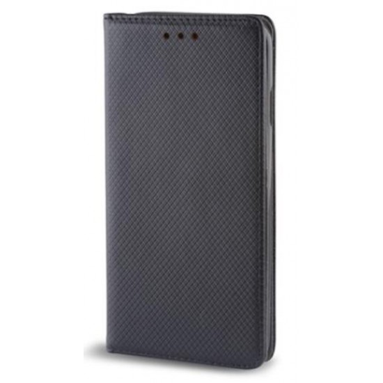 (Xiaomi Mi 9) OEM Book Cover Smart Magnet Black