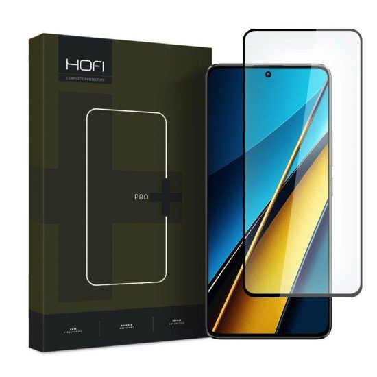 (Xiaomi Poco X6) Hofi Tempered Glass Pro+ Full Face Μαύρο