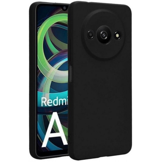 (Xiaomi Redmi A3) OEM Back Cover TPU Black