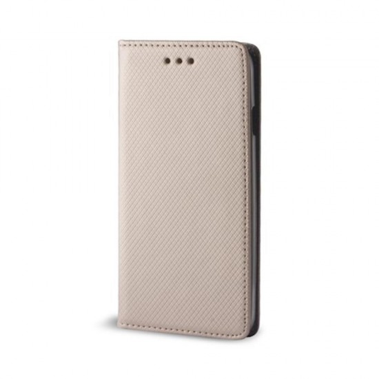 (Xiaomi Redmi Go) OEM Book Cover Smart Magnet Gold