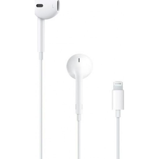 Apple EarPods Earbuds Handsfree με Βύσμα Lightning Λευκό