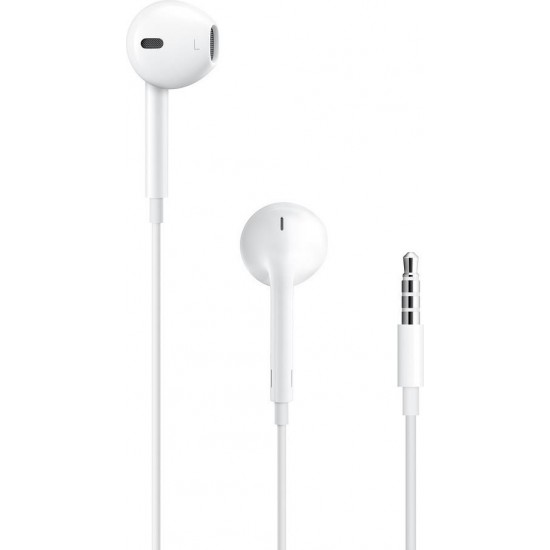 Apple Handsfree Stereo Earpods with Remote and Mic 3.5M White Retail (MNHF2ZM/A)