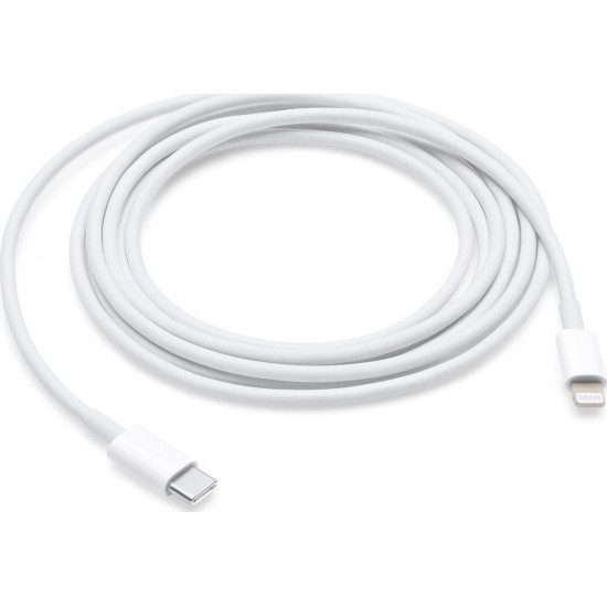 Apple USB-C to Lightning Cable 87W Λευκό 2m (MKQ42ZM/A) Retail