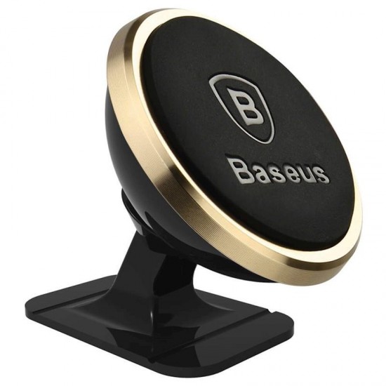 Baseus SUCX140015 Car Holder Magnetic 360 Gold