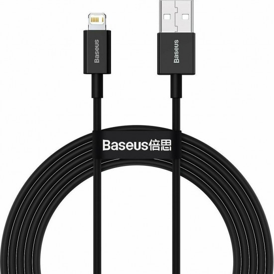 Baseus Superior Series USB to Lightning Cable Μαύρο 1m