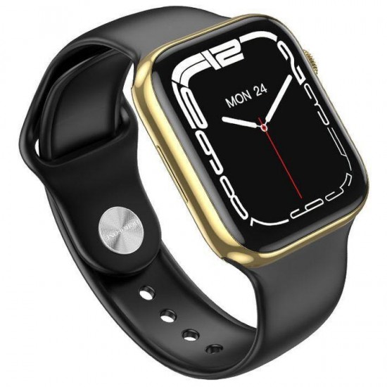 Borofone BD1 Sports Smartwatch με Παλμογράφο Χρυσό