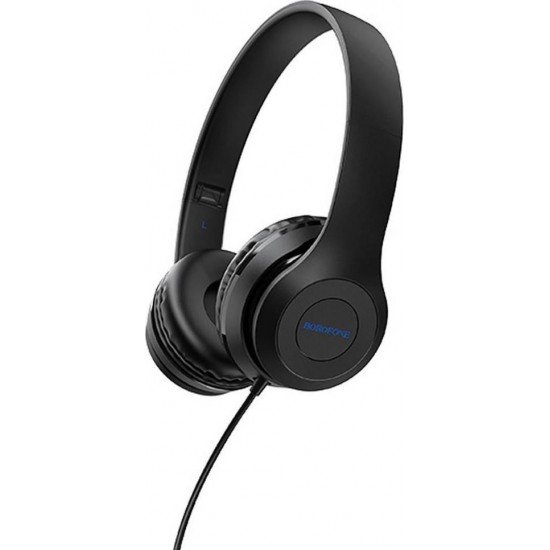 Borofone BO5 Star Ενσύρματα Over Ear Ακουστικά Black