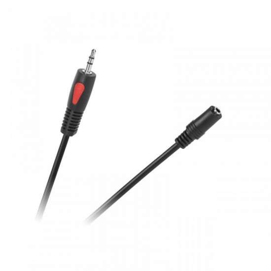 Cabletech 3.5mm male - 3.5mm female 1.8m Black (KPO4006-1.8)