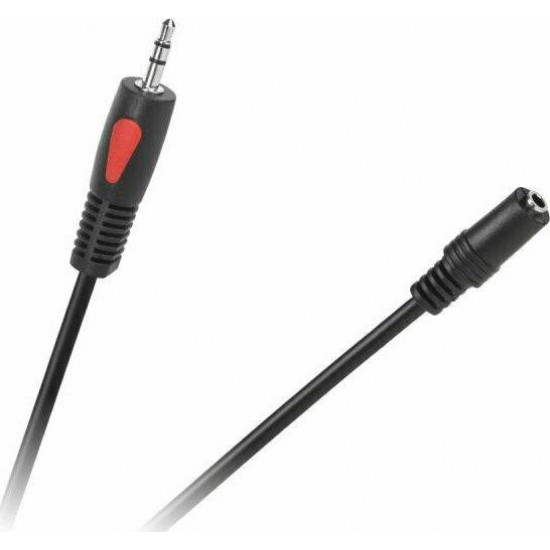 Cabletech Cable 3.5mm male - 3.5mm female 3M Black (KPO4006-3.0)