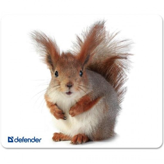 Defender Mouse Pad Silk Squirrel 230X190X1.6mm