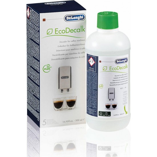 Delonghi EcoDecalk Καθαριστικό Υγρό Αφαλάτωσης Καφετιέρας/ Βραστήρα (DLSC500)	