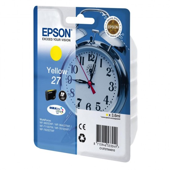 Epson Μελάνι Inkjet Series 27 Yellow