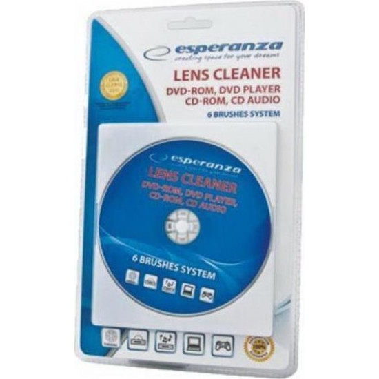 Esperanza CD/DVD Cleaning Disc