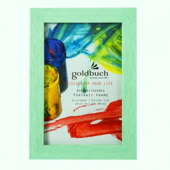 Goldbuch Πλαστική Κορνίζα Colour Up Your Life 10x15cm Green