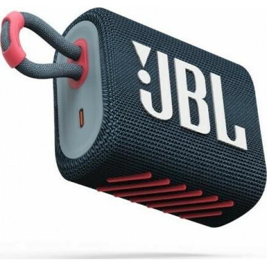 JBL Go 3 Bluetooth Speaker Blue/Pink