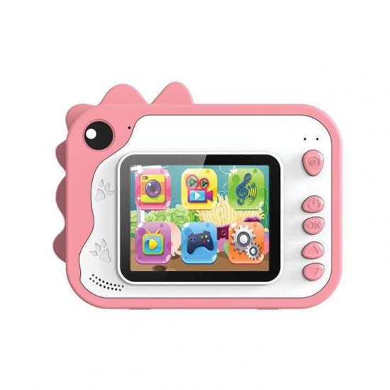 Kiddoboo FotoFun Compact-Instant Φωτογραφική Μηχανή με Οθόνη 2.4'' Ροζ