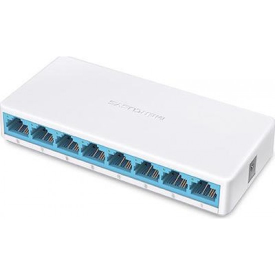 Mercusys MS108 Desktop Switch 8x 10/100 Mbps, Ver. 2