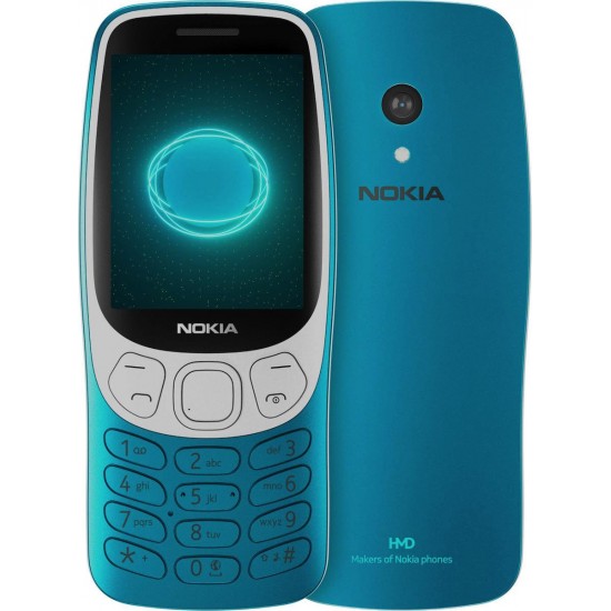 Nokia 3210 Dual SIM Κινητό με Κουμπιά GR Scuba Blue