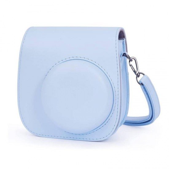 OEM Pouch Φωτογραφικής Μηχανής Instax Mini 12 σε Γαλάζιο Χρώμα