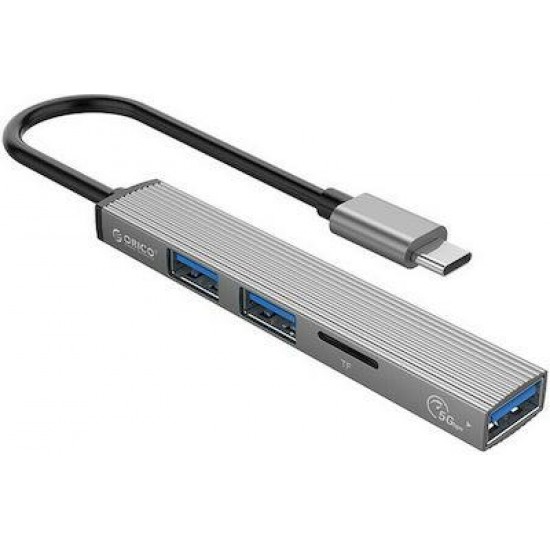 Orico USB 3.0 Hub 3 Θυρών με σύνδεση USB-C Γκρι