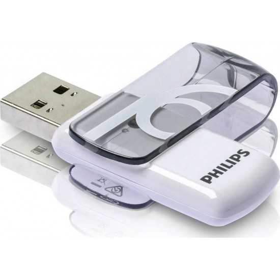 Philips Vivid 32GB USB 2.0 White