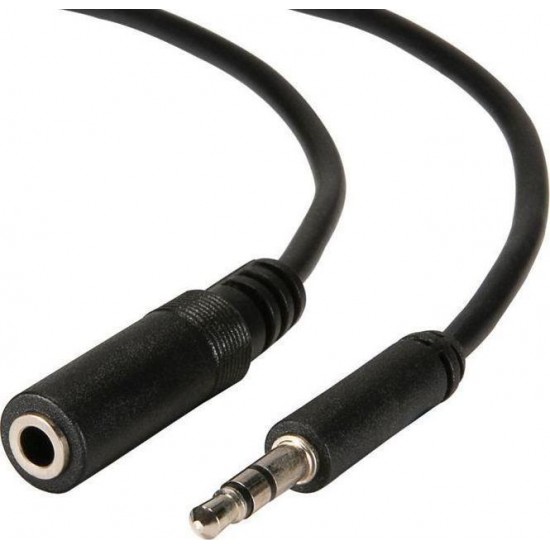 POWERTECH Cable Jack 3.5mm M-F 5M