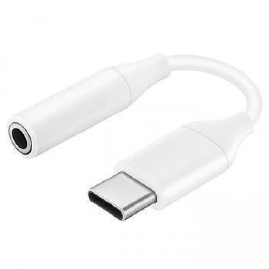 Samsung Μετατροπέας USB-C male σε 3.5mm female Λευκό (EE-UC10JUWEGUS)