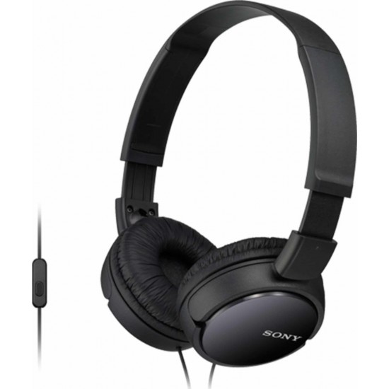 Sony MDR-ZX110AP Ενσύρματα On Ear Ακουστικά Μαύρα MDRZX110APB.CE7
