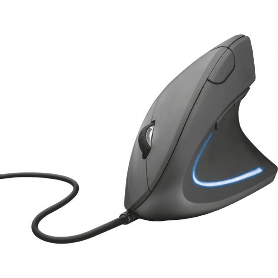 Trust - Verto Ergonomic Mouse - Μαύρο