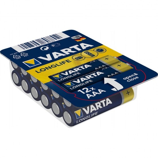 Varta Longlife AAA Alkaline (12τμχ)